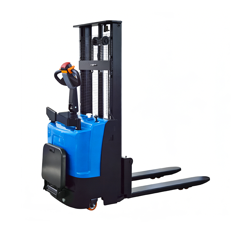 Impilatore elettrico in piedi da 1500 kg per fabbrica