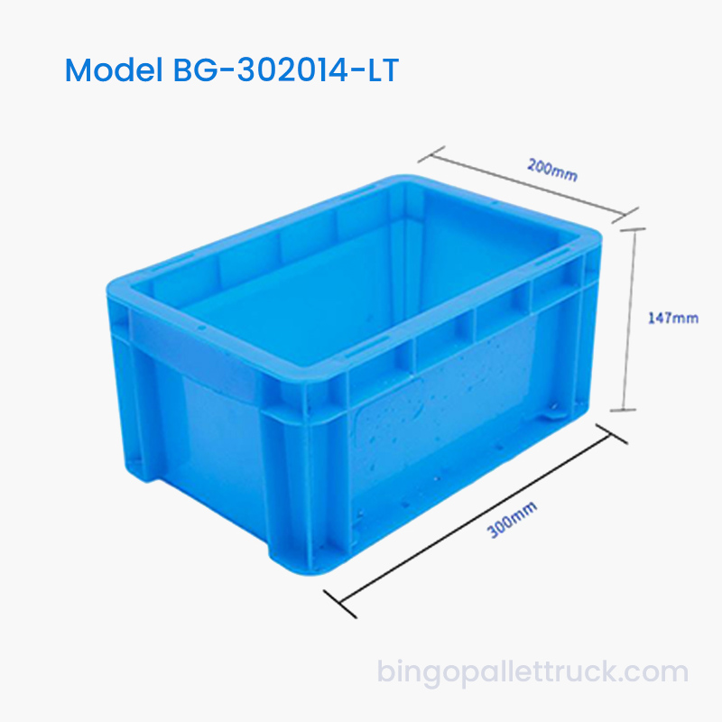 Scatola logistica in plastica da 6 litri per lo stoccaggio dell'hardware dell'officina