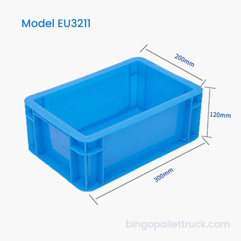 Tote Box in plastica UE da 4 litri per stoccaggio industriale