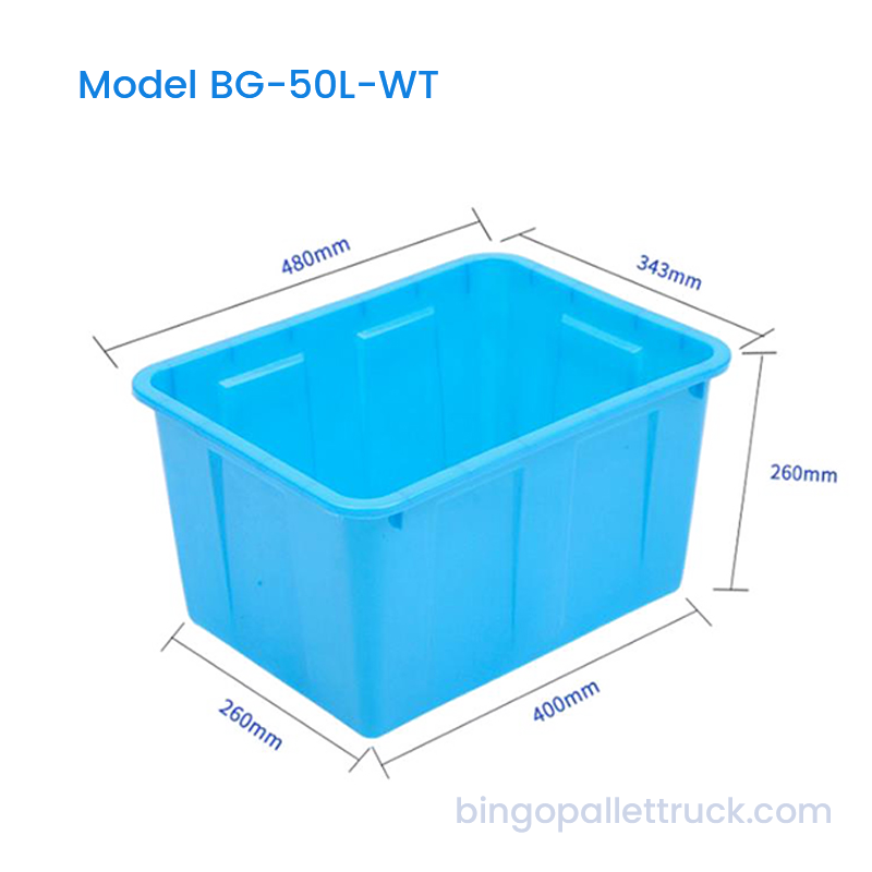 Serbatoio di stoccaggio dell'acqua in HDPE resistente da 50 litri